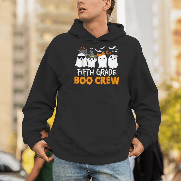 Fifth Grade Boo Crew Halloween Teacher Costume Men Hoodie, funny gift
