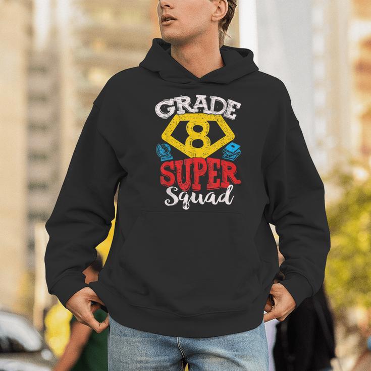 Grade 8 Super Squad Superhero Teacher Team Men Hoodie, Super Teacher Hoodies, funny gift Grade 8 Super Squad Superhero Teacher Team Men Hoodie, Super Teacher Hoodies, funny gift