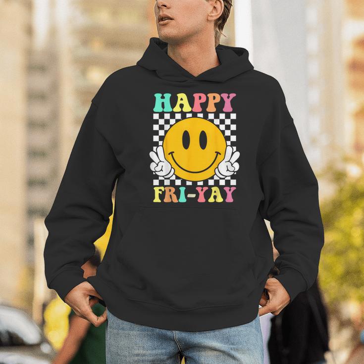 Happy Fri-Yay Teacher Friday Weekend School Men Hoodie, funny gift