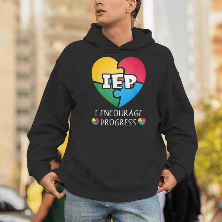 IEP I Encourage Progress Special Education School Teacher Men Hoodie, funny gift IEP I Encourage Progress Special Education School Teacher Men Hoodie, funny gift