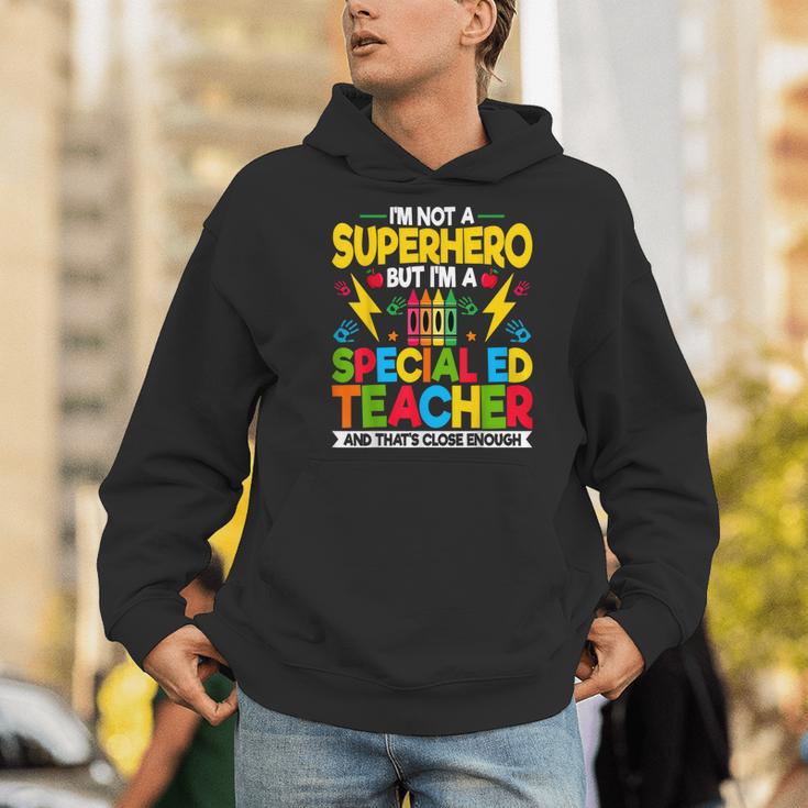 I'm Not a Superhero But I'm a SPED Special Education Teacher Men Hoodie, funny gift I'm Not a Superhero But I'm a SPED Special Education Teacher Men Hoodie, funny gift