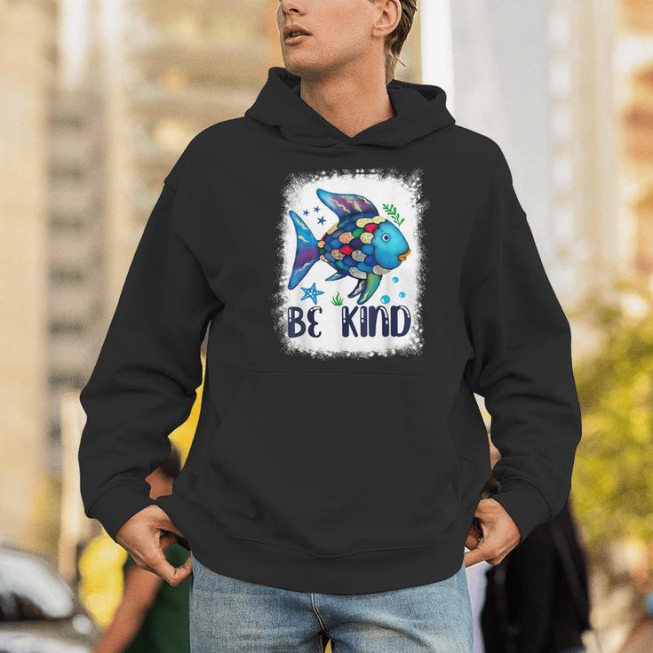 Be Kind Rainbow Fish Teacher Life Back To School Teaching Men Women Men Hoodie, funny gift Be Kind Rainbow Fish Teacher Life Back To School Teaching Men Women Men Hoodie, funny gift