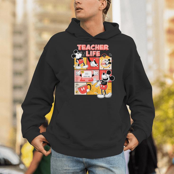 Mickey Mouse Teacher Life Men Hoodie, funny gift Mickey Mouse Teacher Life Men Hoodie, funny gift