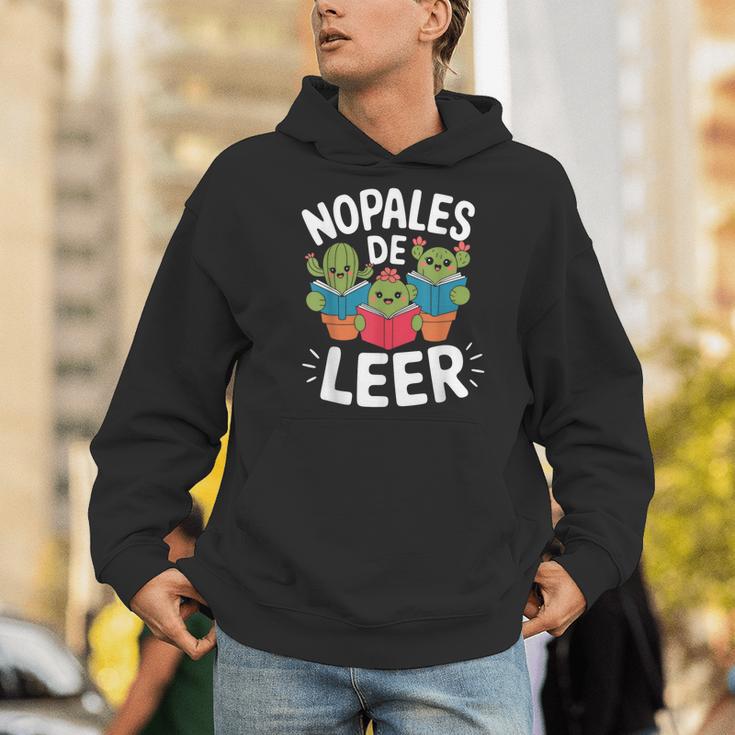 Nopales De Leer Bilingual Teacher Maestra Spanish Teacher Men Hoodie, funny gift Nopales De Leer Bilingual Teacher Maestra Spanish Teacher Men Hoodie, funny gift