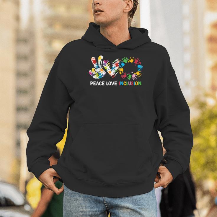 Peace Love Inclusion Sped Squad Special-Ed Teacher Daycare Men Hoodie, funny gift Peace Love Inclusion Sped Squad Special-Ed Teacher Daycare Men Hoodie, funny gift