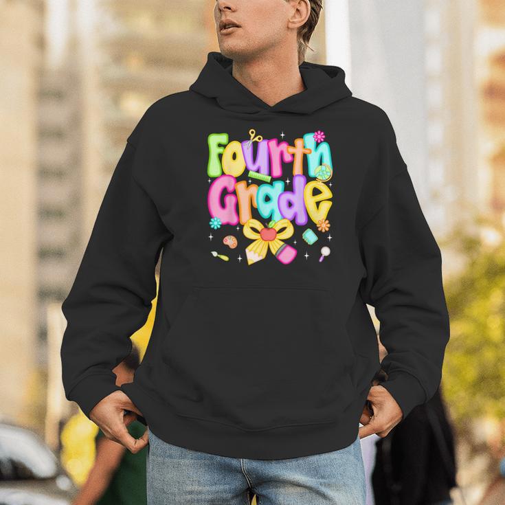 Preppy Fourth Grade Back To School 4th Grade Teacher Girls Men Hoodie, 4th Grade Teacher Hoodies, funny gift Preppy Fourth Grade Back To School 4th Grade Teacher Girls Men Hoodie, 4th Grade Teacher Hoodies, funny gift