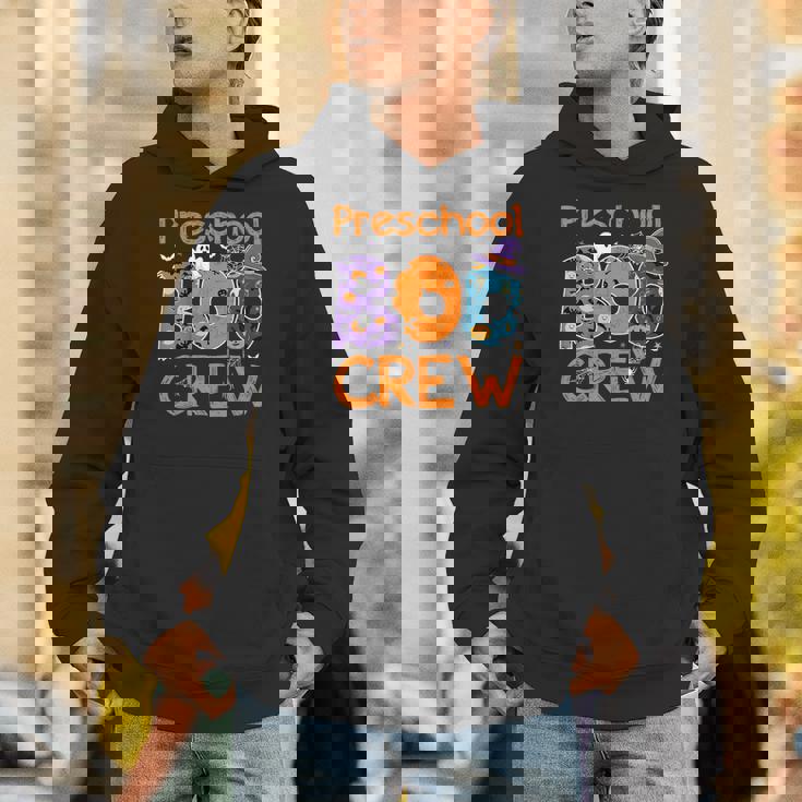 Preschool Boo Crew Preschool Halloween Teacher Kids Men Hoodie, funny gift