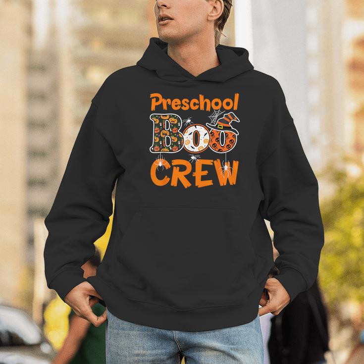 Preschool Boo Crew Halloween Teachers Students Costume Men Hoodie, funny gift