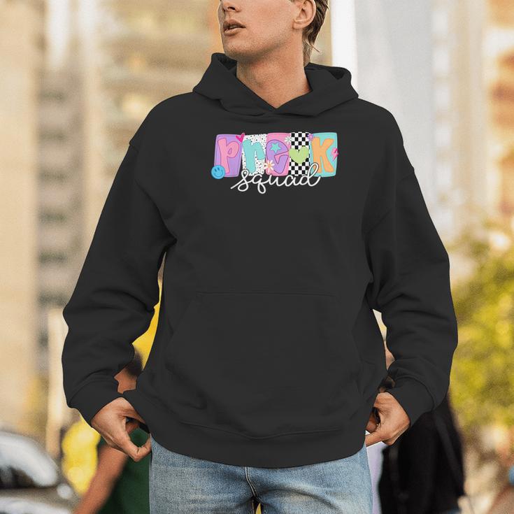 Preschool Squad Team Pre-K Crew Back To School Teacher Men Hoodie, funny gift Preschool Squad Team Pre-K Crew Back To School Teacher Men Hoodie, funny gift
