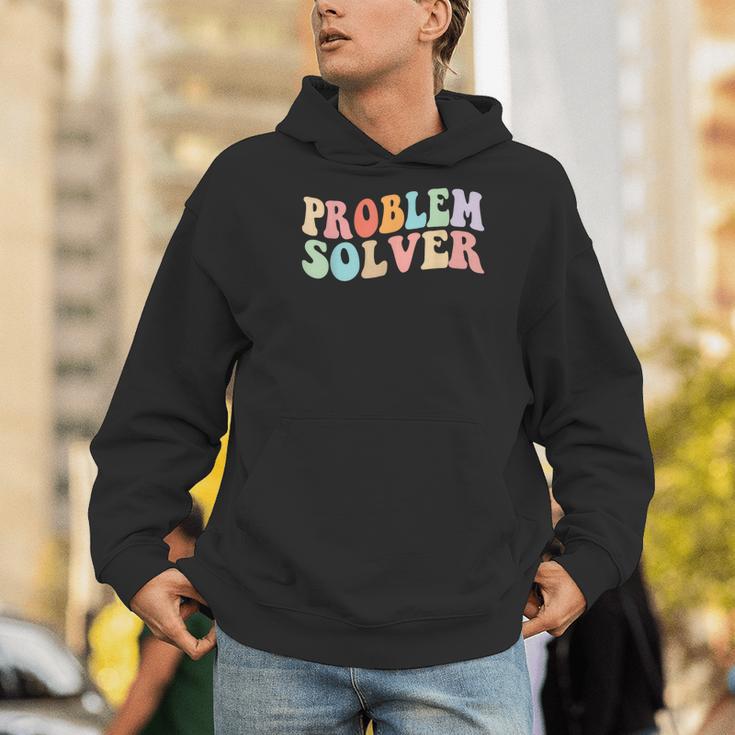 Problem Solver School Work Staff Front Desk Teacher Men Hoodie, funny gift Problem Solver School Work Staff Front Desk Teacher Men Hoodie, funny gift