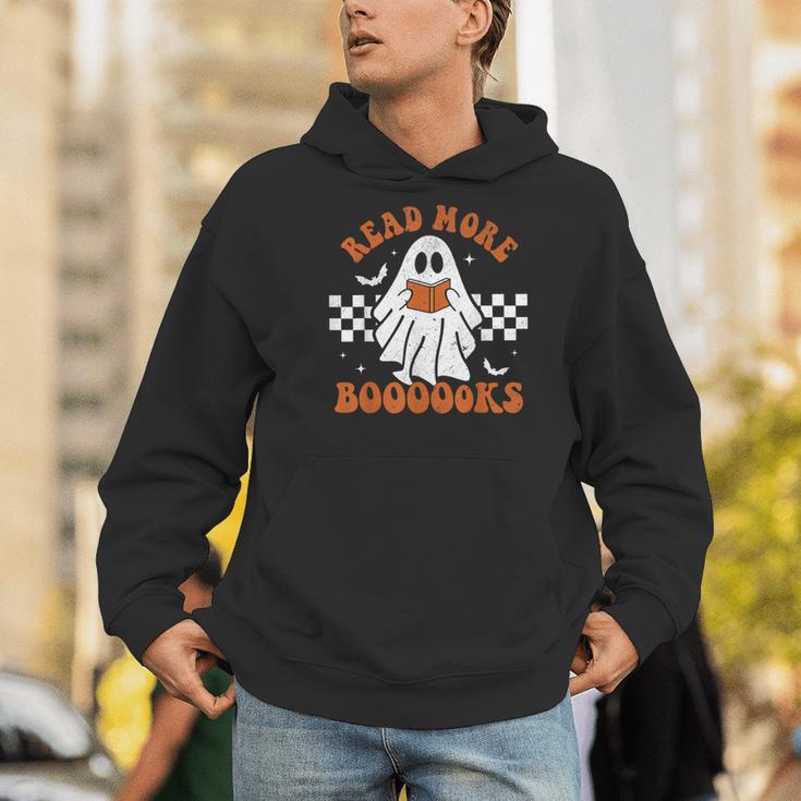 Read More Books Cute Ghost Reading Book Teacher Halloween Men Hoodie, funny gift Read More Books Cute Ghost Reading Book Teacher Halloween Men Hoodie, funny gift