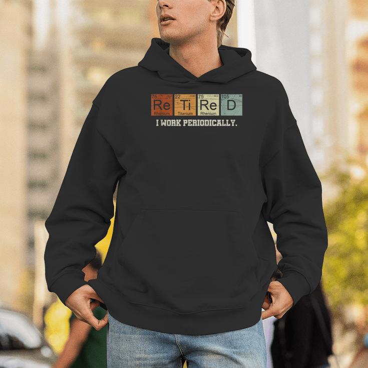 Retired Chemistry Teacher Science Retirement Chemistry Men Hoodie, Science Teacher Hoodies, funny gift