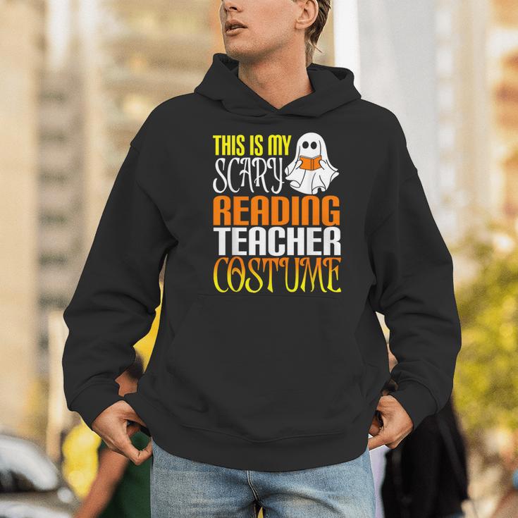 This Is My Scary Reading Teacher Costume Halloween School Men Hoodie, funny gift This Is My Scary Reading Teacher Costume Halloween School Men Hoodie, funny gift