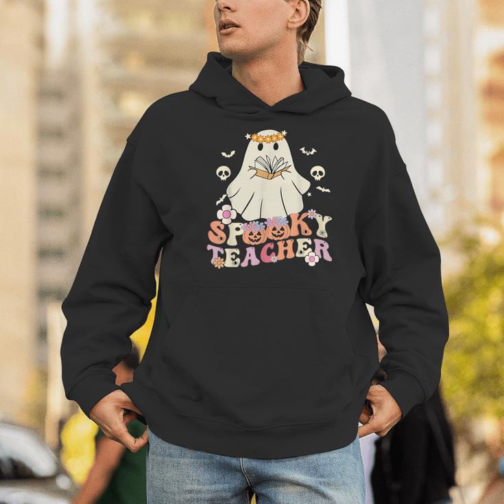 Spooky Teacher Groovy Retro Ghost Teacher Halloween 2023 For Men Women Kids Men Hoodie, Groovy Teacher Hoodies, funny gift Spooky Teacher Groovy Retro Ghost Teacher Halloween 2023 For Men Women Kids Men Hoodie, Groovy Teacher Hoodies, funny gift