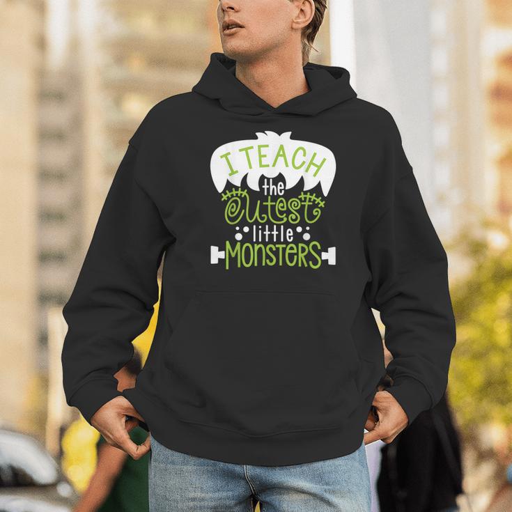 I Teach The Cutest Little Monsters Halloween Teacher Spooky Men Hoodie, funny gift I Teach The Cutest Little Monsters Halloween Teacher Spooky Men Hoodie, funny gift
