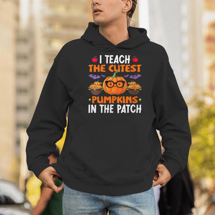 I Teach The Cutest Pumpkins In The Patch Halloween Teacher Men Hoodie, funny gift I Teach The Cutest Pumpkins In The Patch Halloween Teacher Men Hoodie, funny gift
