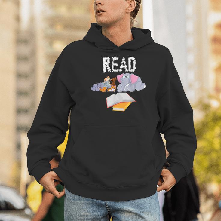 Teacher Library Read Book Club Piggie Elephant Pigeons Men Women Kids Men Hoodie, funny gift Teacher Library Read Book Club Piggie Elephant Pigeons Men Women Kids Men Hoodie, funny gift