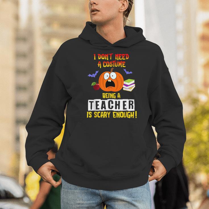 Being a Teacher Is Scary Enough Halloween Men Hoodie, funny gift Being a Teacher Is Scary Enough Halloween Men Hoodie, funny gift