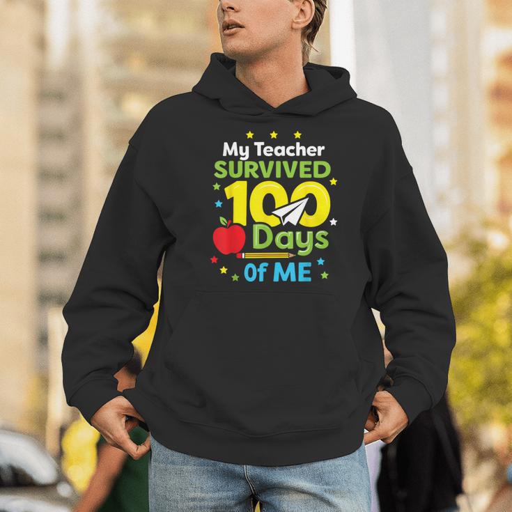 My Teacher Survived 100 Days Of Me Men Hoodie, funny gift My Teacher Survived 100 Days Of Me Men Hoodie, funny gift