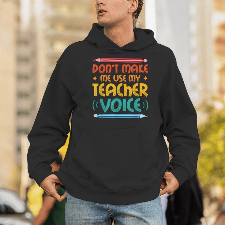 Teacher Voice Teacherlife Primary School Teacher Men Hoodie, funny gift Teacher Voice Teacherlife Primary School Teacher Men Hoodie, funny gift