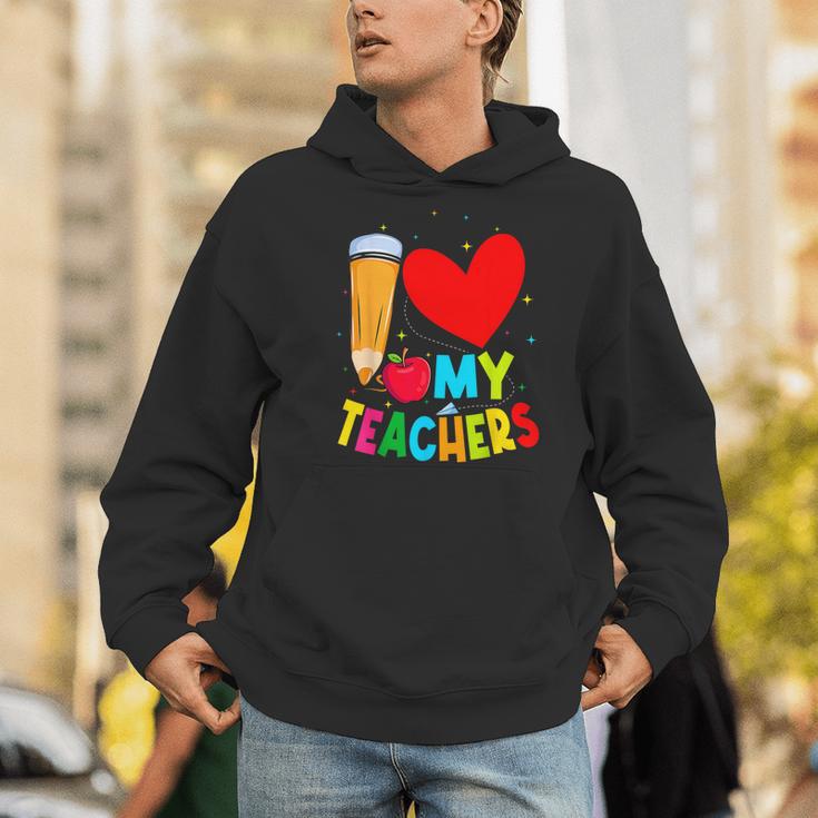 Teens Graduation I Heart My Teachers I Love My Teachers Men Hoodie, funny gift Teens Graduation I Heart My Teachers I Love My Teachers Men Hoodie, funny gift