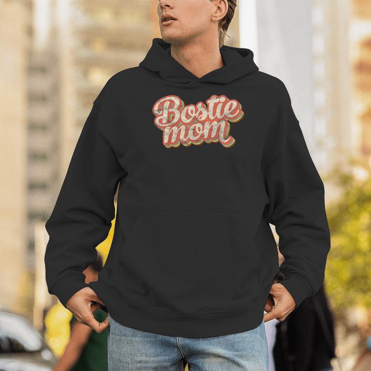 Vintage Boston Terrier Mom Dog Lover Pet Bostie Mama Men Women Girls Kids Men Hoodie, Boston Terrier Mom Hoodies, funny gift