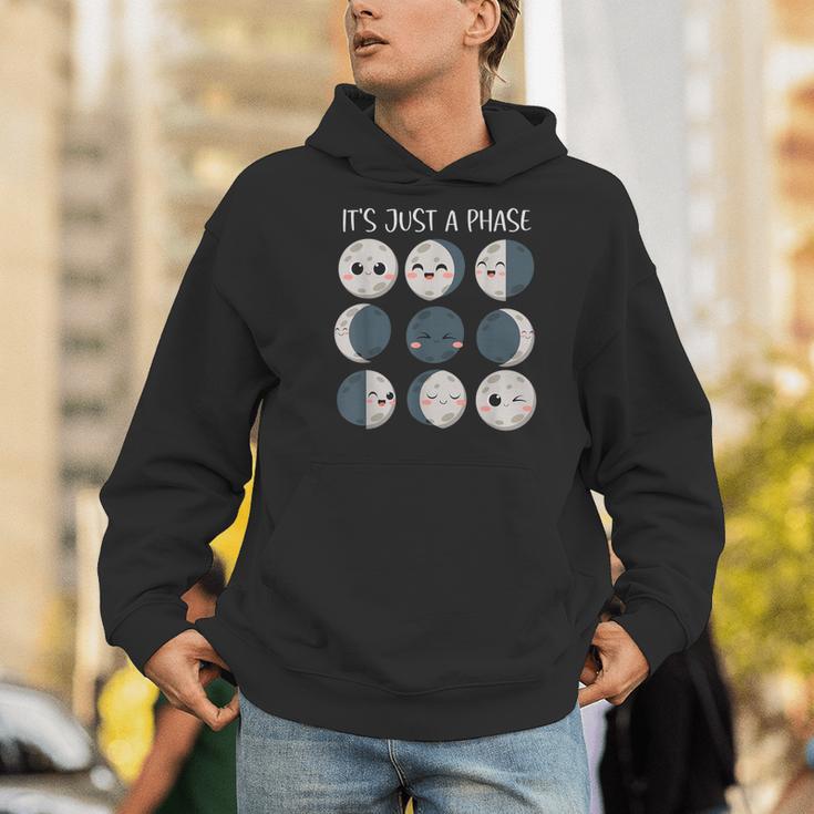 Women Science Teacher Moon Phases Scientist Back To School Men Hoodie, Science Teacher Hoodies, funny gift