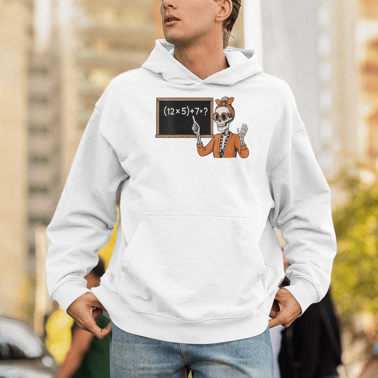 67 Teacher Halloween Skeleton Six Seven Meme Brainrot Math Men Hoodie, funny gift 67 Teacher Halloween Skeleton Six Seven Meme Brainrot Math Men Hoodie, funny gift
