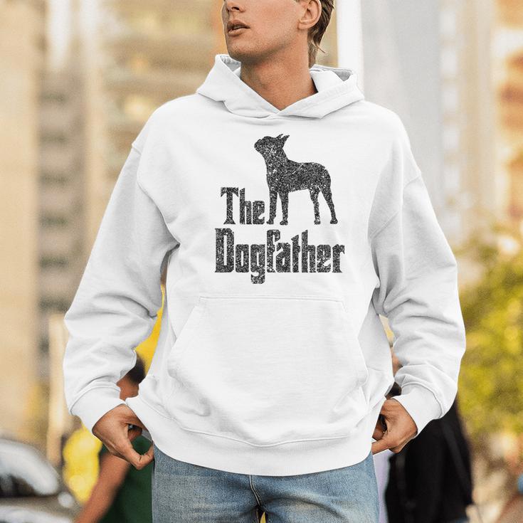 The Dogfather Boston Terrier Dog Funny Dog Gift T-Shirt For Men Women Girls Kids Men Hoodie, funny gift