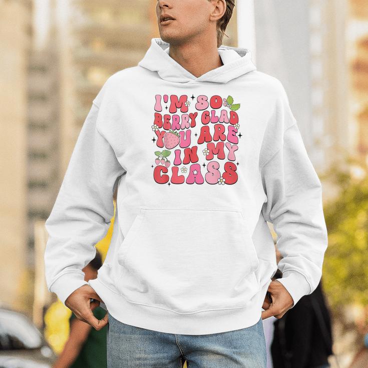 I'm So Berry Glad You Are Strawberry Elementary Teacher Men Hoodie, funny gift I'm So Berry Glad You Are Strawberry Elementary Teacher Men Hoodie, funny gift