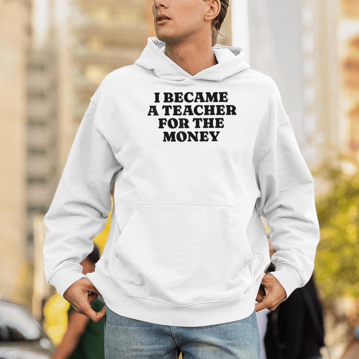 Lie Teacher Saying Humor School Class Women's Men Hoodie, funny gift