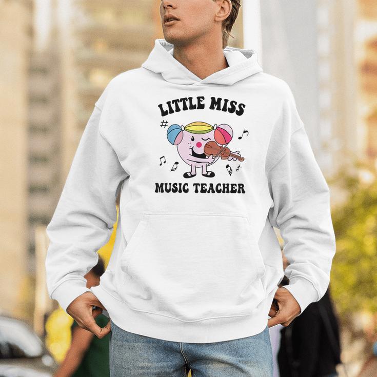 Little Miss Music Teacher Music Teacher Team Men Hoodie, funny gift