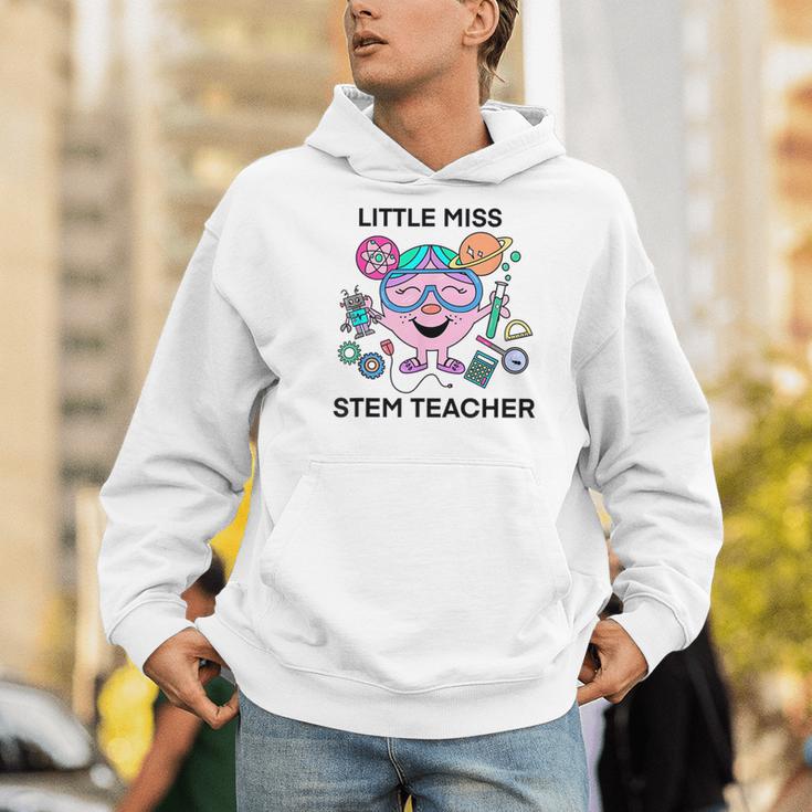 Little Miss Stem Teacher Men Hoodie, funny gift