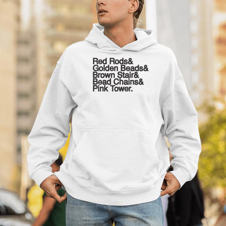 Montessori Helvetica Education Teacher Men Hoodie, funny gift