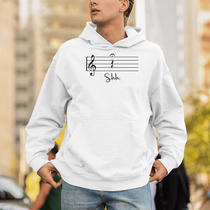 Music Notes Shirt Shh Quarter Fermata Teacher Men Hoodie, funny gift Music Notes Shirt Shh Quarter Fermata Teacher Men Hoodie, funny gift