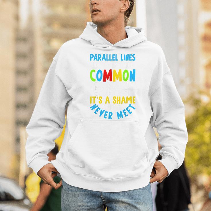 Parallel Lines Math Pun – Teacher Humor Men Hoodie, funny gift Parallel Lines Math Pun – Teacher Humor Men Hoodie, funny gift