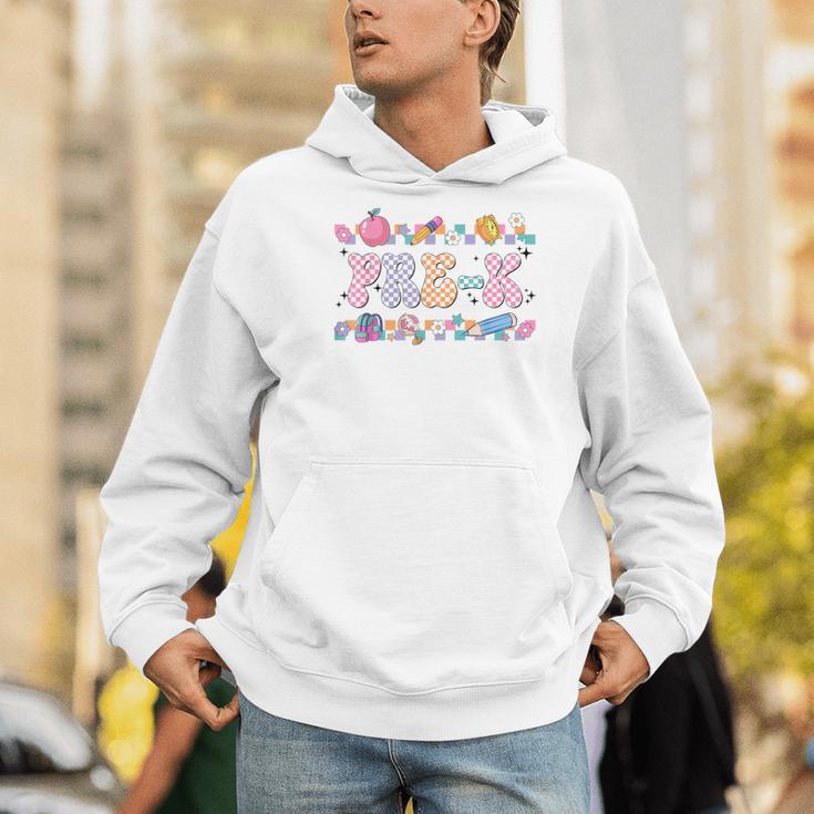 Pre-K Back To School Teachers Kids 1st Day Of School Men Hoodie, funny gift