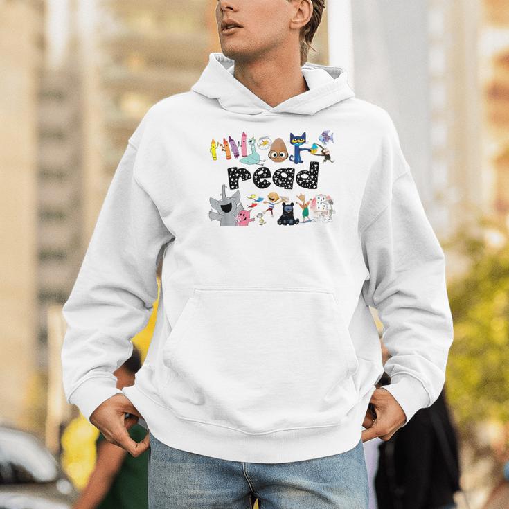 Read Children's Books Teacher Men Hoodie, funny gift