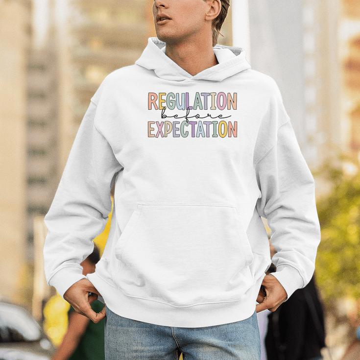 Regulation Before Expectation Occupational Therapy Teacher Men Hoodie, funny gift Regulation Before Expectation Occupational Therapy Teacher Men Hoodie, funny gift