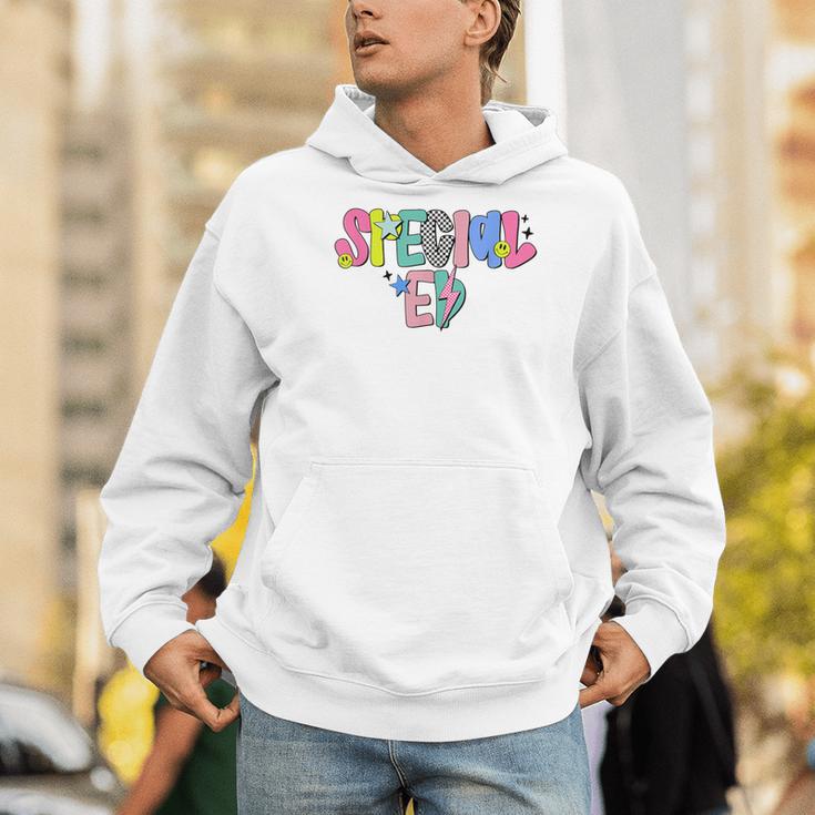 Retro Checkered Special Education Teacher Back To School Men Hoodie, funny gift Retro Checkered Special Education Teacher Back To School Men Hoodie, funny gift