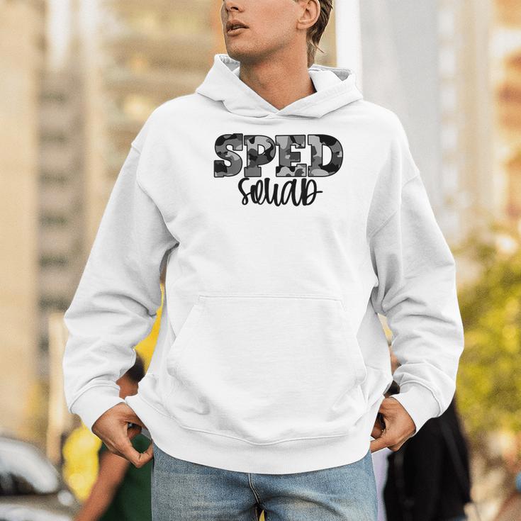 Special Education Squad Camo SPED Teacher Men Hoodie, funny gift Special Education Squad Camo SPED Teacher Men Hoodie, funny gift