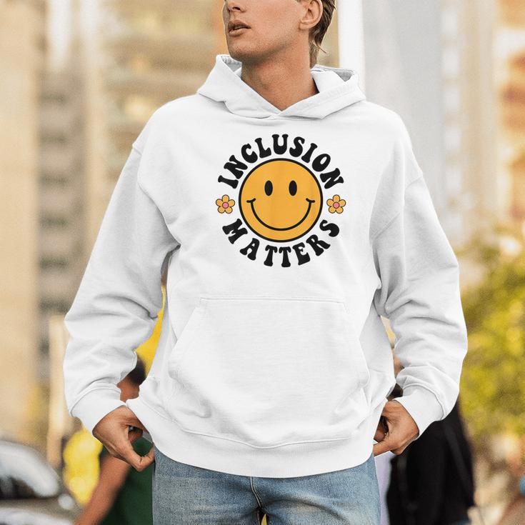 Special Education Teacher Autism Awareness Inclusion Matters Men Hoodie, funny gift Special Education Teacher Autism Awareness Inclusion Matters Men Hoodie, funny gift