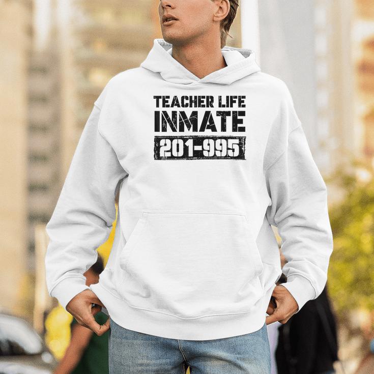 Teacher Life Jail Inmate Prisoner Halloween Costume Men Hoodie, funny gift Teacher Life Jail Inmate Prisoner Halloween Costume Men Hoodie, funny gift