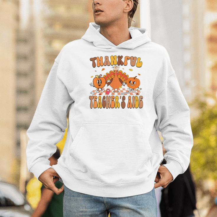 Thankful Teacher's Aide Thanksgiving Autumn Fall Women Men Men Hoodie, funny gift Thankful Teacher's Aide Thanksgiving Autumn Fall Women Men Men Hoodie, funny gift