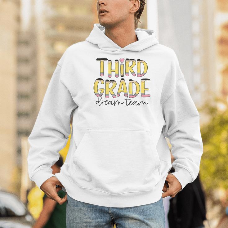 Third Grade Dream Team 3rd Grade Teacher Back To School Kids Men Hoodie, funny gift Third Grade Dream Team 3rd Grade Teacher Back To School Kids Men Hoodie, funny gift