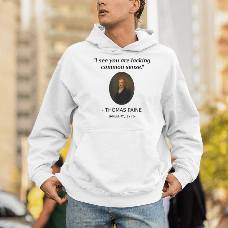 Thomas Paine Common Sense USA History Teacher Student Men Hoodie, History Teacher Hoodies, funny gift Thomas Paine Common Sense USA History Teacher Student Men Hoodie, History Teacher Hoodies, funny gift