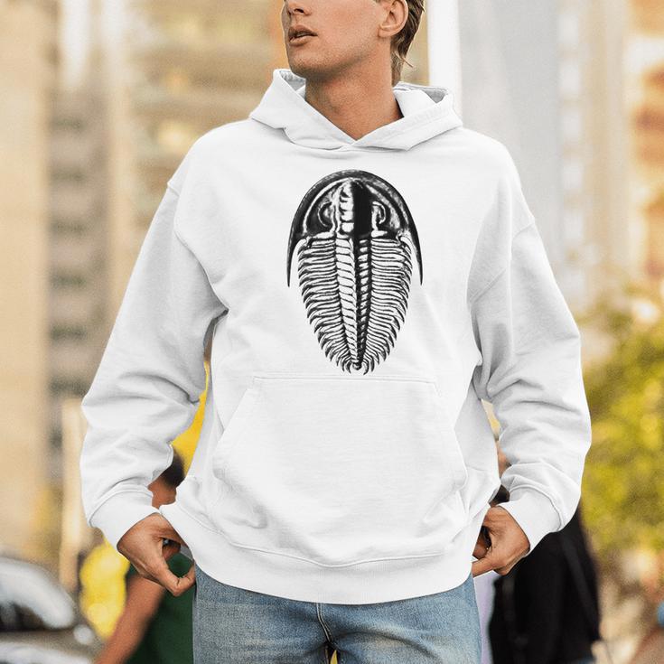 Trilobite Fossil Geology Teacher Student Geologist Men Hoodie, funny gift