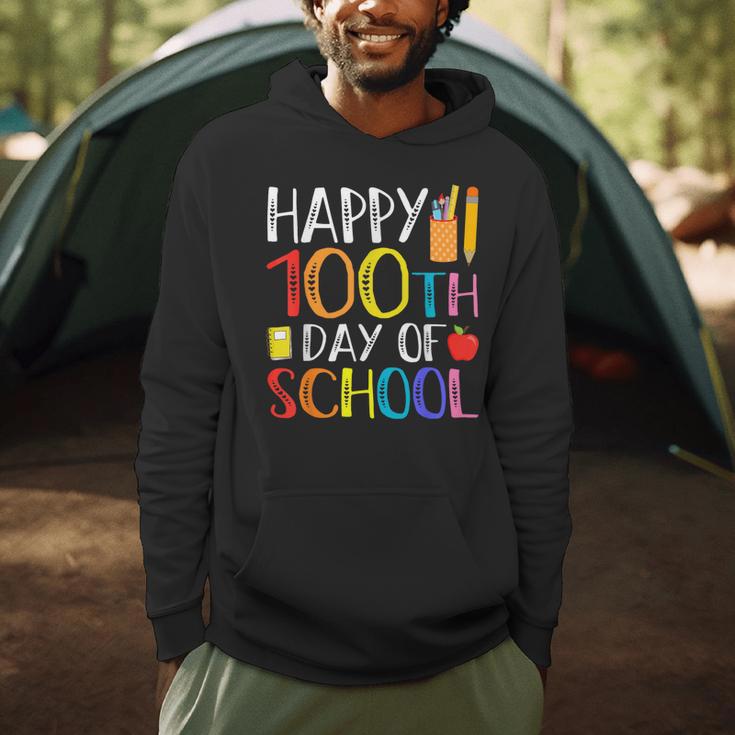 100 Days Of School Teacher And Student Men Hoodie, novelty gifts, funny gifts