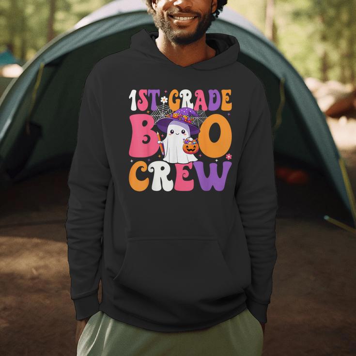 1st Grade Boo Crew Halloween First Grade Halloween Teacher Men Hoodie, novelty gifts, funny gifts 1st Grade Boo Crew Halloween First Grade Halloween Teacher Men Hoodie, novelty gifts, funny gifts