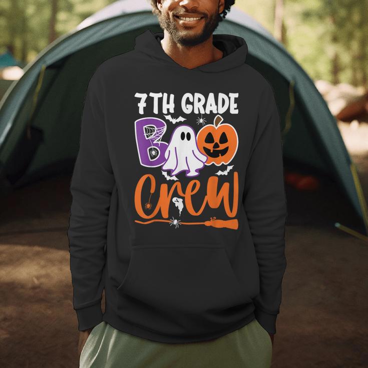 7th Grade Boo Crew Teacher Student Halloween Costume Men Hoodie, novelty gifts, funny gifts
